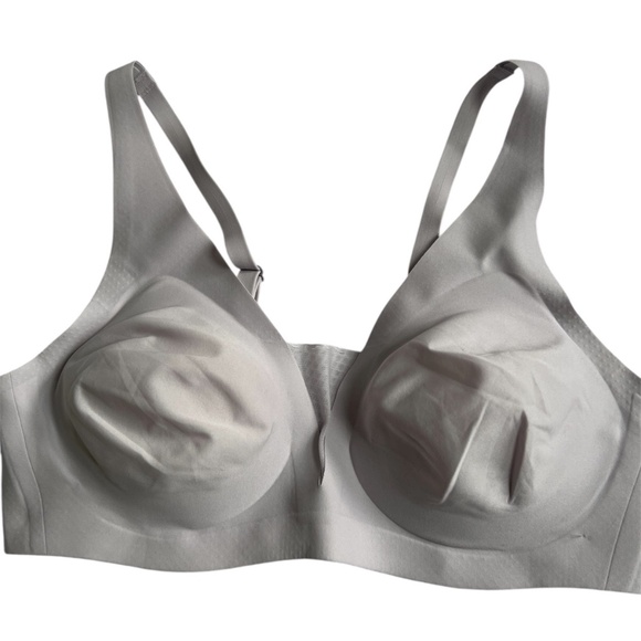 Knix Revolution Shadow Mesh Bra Size M Pale Lavender Wireless Adjustable Padded - Picture 3 of 7